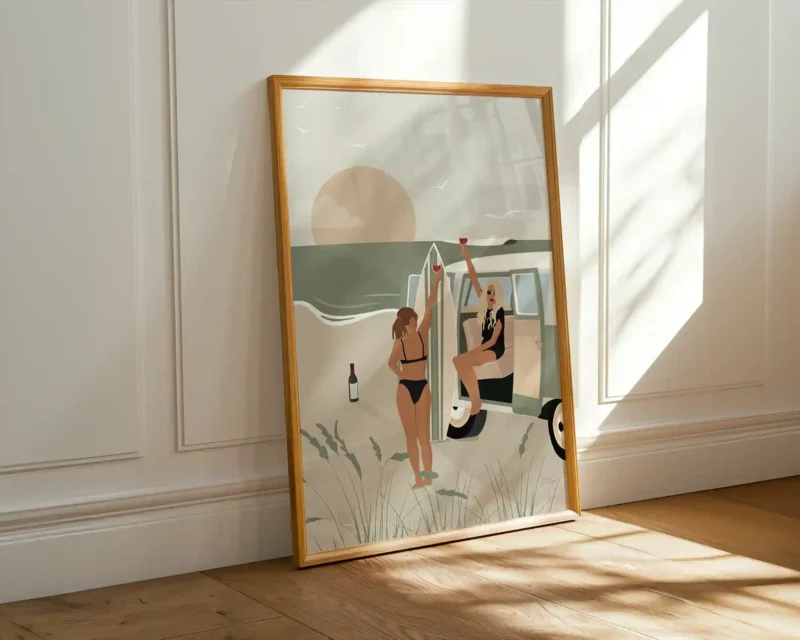 affiche apero vanlife copines